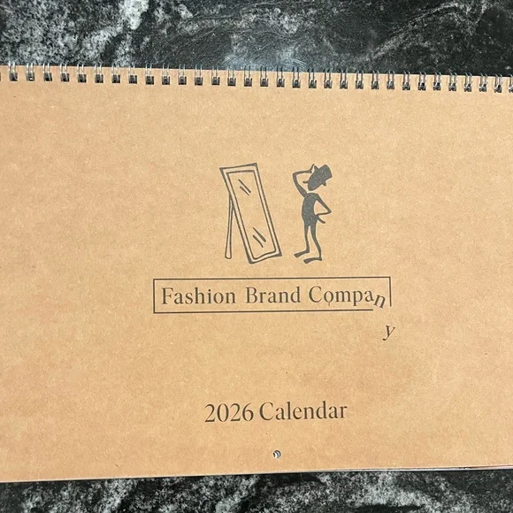 Fashion Brand Company FBC 2026 Calendar - Picture 2 of 2